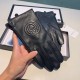 With packaging2022 new Gucci embroidery exclusive first   touch screen women's gloves Gucci Gucci [original quality] official website synchronization women's new high-grade sheepskin gloves    goddess preferred can not b