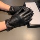 With packaging2022 new Gucci embroidery exclusive first   touch screen women's gloves Gucci Gucci [original quality] official website synchronization women's new high-grade sheepskin gloves    goddess preferred can not b