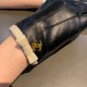 2023 new exclusive first  touch screen gloves Chanel Chanel [original quality] official website synchronization women's new high-grade sheepskin gloves    goddess preferred can not be missed    hundred percent of the sel