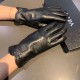 2022 new exclusive first  touch screen gloves Prada wave flower   edge gloves [original quality] official synchronization of the official website Ms. new high-grade sheepskin gloves    goddesses preferred can not be miss