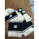 White colorHat  scarf  gloves  So good looking  , a must-have for this season, soft and comfortable, i.e. warm and stylish!