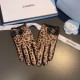 2022 new exclusive first   leopard bow   touch screen gloves Chanel Chanel [original quality] official website synchronization women's new high-grade sheepskin gloves    goddess preferred can not be missed       hundred 