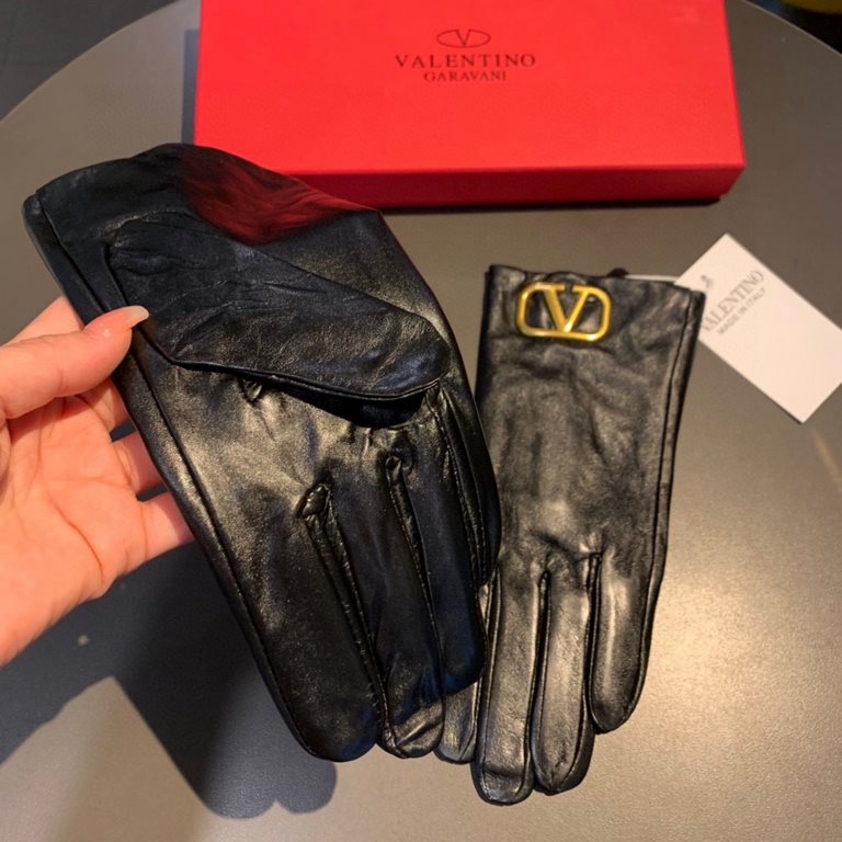 2022 new exclusive first  Valentino VALENTINO touch screen women's gloves [original quality] official website synchronization women's new high-grade sheepskin gloves    goddess preferred can not be missed       100 perce