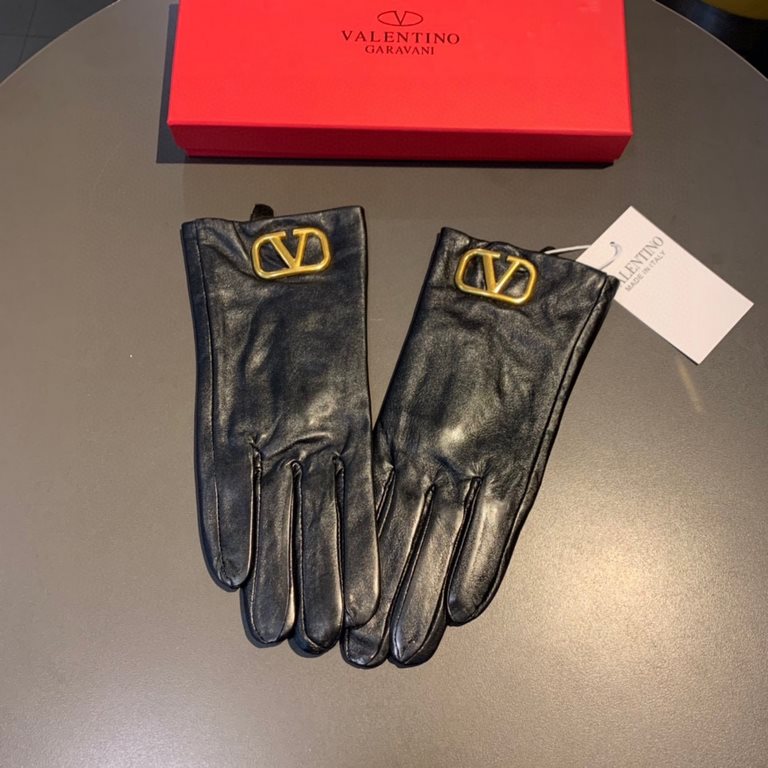 2022 new exclusive first  Valentino VALENTINO touch screen women's gloves [original quality] official website synchronization women's new high-grade sheepskin gloves    goddess preferred can not be missed       100 perce