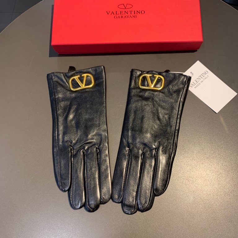 2022 new exclusive first  Valentino VALENTINO touch screen women's gloves [original quality] official website synchronization women's new high-grade sheepskin gloves    goddess preferred can not be missed       100 perce