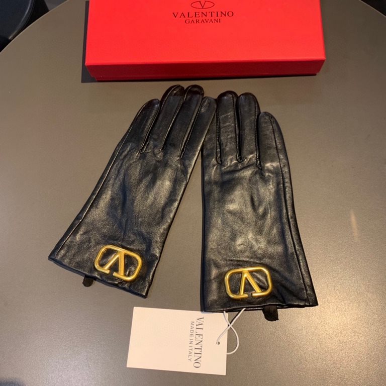 2022 new exclusive first  Valentino VALENTINO touch screen women's gloves [original quality] official website synchronization women's new high-grade sheepskin gloves    goddess preferred can not be missed       100 perce