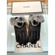 Chanel's latest embroidered double C logo The leather is imported Essex skin Spiked with top white level goatskin  lazy rabbit   hair, feel softer and finer glutinous greasy skin-friendly, warmer better natural dyes, low