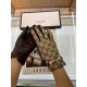 Gucci  burst to   [top original single] official website synchronization women's new high-grade sheepskin gloves     100% selection of imported lambskin lining velvet lining warmth and comfort better Leather luster brigh