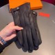 2022  Hermes HERMES men's gloves, exclusive customized, deer   leather pattern imported first-class sheepskin lining! Luxurious and generous for any age!   with box   Size, XL, XXL Transfer picture must sell oh!