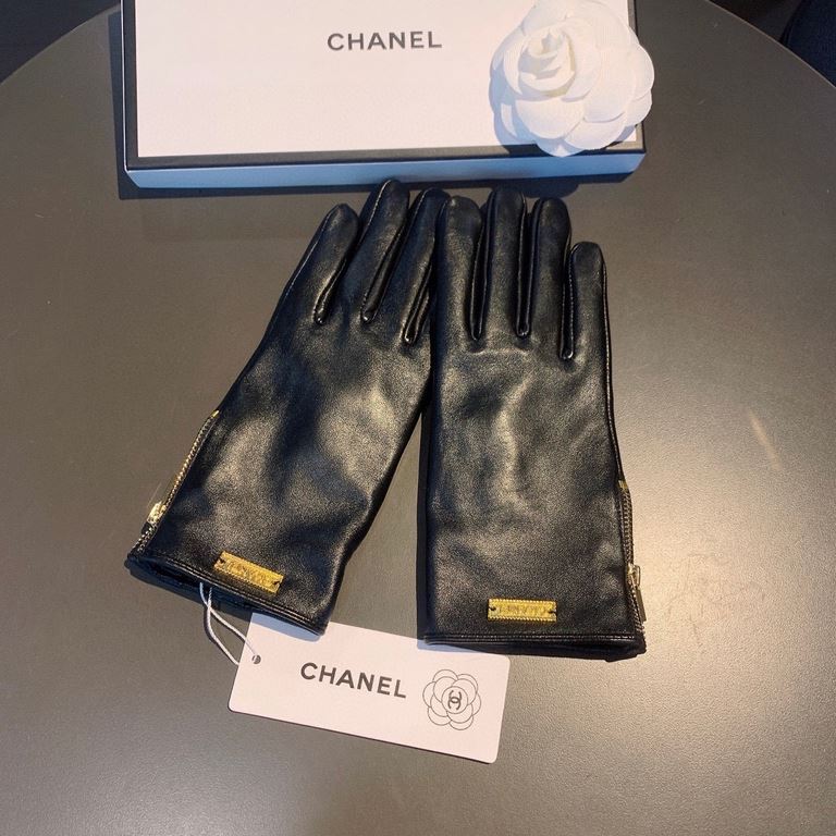 2022 new exclusive first  touch screen gloves Chanel Chanel [original quality] official website synchronization women's new high-grade sheepskin gloves    goddesses preferred can not be missed    hundred percent of the s