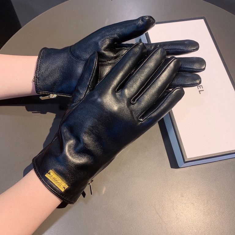 2022 new exclusive first  touch screen gloves Chanel Chanel [original quality] official website synchronization women's new high-grade sheepskin gloves    goddesses preferred can not be missed    hundred percent of the s