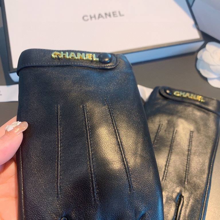 2022 new exclusive first  touch screen gloves Chanel Chanel [original quality] official website synchronization women's new high-grade sheepskin gloves    goddess preferred can not be missed    100 percent selection of i