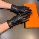 2022 new exclusive first  touch screen gloves Hermes (original quality) official website synchronization women's new high-grade sheepskin gloves    goddesses set of the United States preferred must be unmissable    100 p