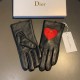 With packaging to run the volumeNew exclusive first   touch screen gloves Dior Dior lace lace   touch screen gloves (original quality) official website synchronization women's new high-grade sheepskin gloves    goddesses