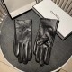 Chanel new women's gloves first-class sheepskin leather leather ultra-thin soft and comfortable special show hand-shaped    texture super groupSize average size