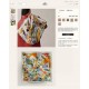 Silk new   bought said good-looking   recommended   [incredible 90] double-sided same color silk square scarf, top craftsmanship value   Hermes counter models     three-dimensional presentation of the pattern pattern in 