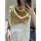 [Jacquard high luxury quality]This year's main size New   Don't say she's small, but actually it's a very delicate size Clean and sophisticated! Once you know it, you'll fall in love with it.[H Scarf buttons assembled]70