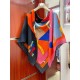 New    HERMES bought all say good-looking   Recommended  [Love Story 140] cashmere square scarf, the top craft super value   Hermes counter pop    three-dimensional rendering of the pattern pattern in kind grade is very 