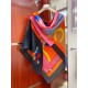 New    HERMES bought all say good-looking   Recommended  [Love Story 140] cashmere square scarf, the top craft super value   Hermes counter pop    three-dimensional rendering of the pattern pattern in kind grade is very 