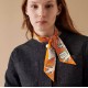 Price. PHMS2283   Hermes new Twilly [Scarf Odyssey]  top twill silk to create ultra-fine prints The handwriting is very clear Absolutely is the first choice for gift-giving for self-use   Ribbons can be wrapped around th