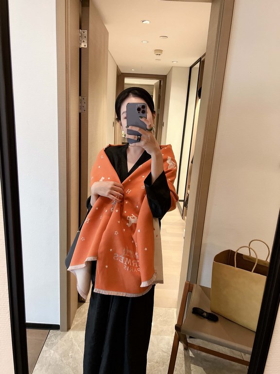 [  anger praise strong push  ] quantity is extremely limited   women's boutique   Hermes counter latest limited logo, classic embroidery logo, exquisite degree of invincibility   superb raw materials, feel like baby skin