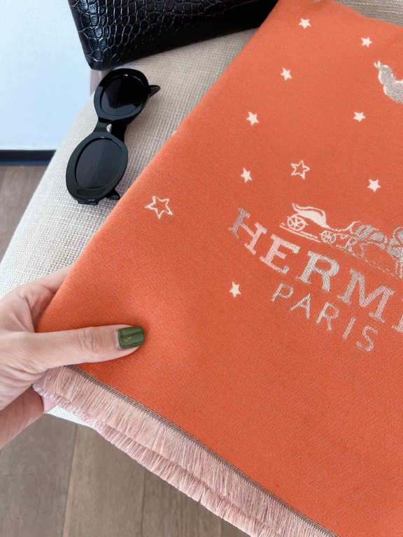 [  anger praise strong push  ] quantity is extremely limited   women's boutique   Hermes counter latest limited logo, classic embroidery logo, exquisite degree of invincibility   superb raw materials, feel like baby skin