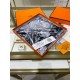 High-end customization   Buy all say good-looking   Recommended   [Crystal Valley double-sided 90] silk square scarf, the top craftsmanship is super value   Hermes counter models    three-dimensional presentation of the 