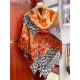 New    HERMES bought all say good-looking   Recommended  [Jungle Love 140] cashmere square scarf, the top craft super value   Hermes counter explosive    three-dimensional presentation of the pattern pattern in kind of h