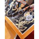 SHMS2325 Hermes [Reins and Fate] 90cm Silk Square Scarf  Have you heard of Clotho, Lachesis and AtroPos They are the three sisters of fate in Greek mythology, in charge of the thread of life, the distribution of destiny 