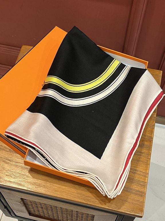 Price 2023 early fall new silk cashmere reversible same color large square scarf. hermes' BridesdeGala (magnificent bridle also translated by some as dressage saddle) series since 1957 by HugoGrygkar (Hugo Grygkar) debut