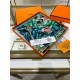 High-end customization   Buy all say good-looking   Recommended   [Crystal Valley double-sided 90] silk square scarf, the top craftsmanship is super value   Hermes counter models    three-dimensional presentation of the 