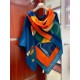 New    HERMES bought all say good-looking   Recommended  [Love Story 140] cashmere square scarf, the top craft super value   Hermes counter pop    three-dimensional rendering of the pattern pattern in kind grade is very 