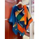 New    HERMES bought all say good-looking   Recommended  [Love Story 140] cashmere square scarf, the top craft super value   Hermes counter pop    three-dimensional rendering of the pattern pattern in kind grade is very 