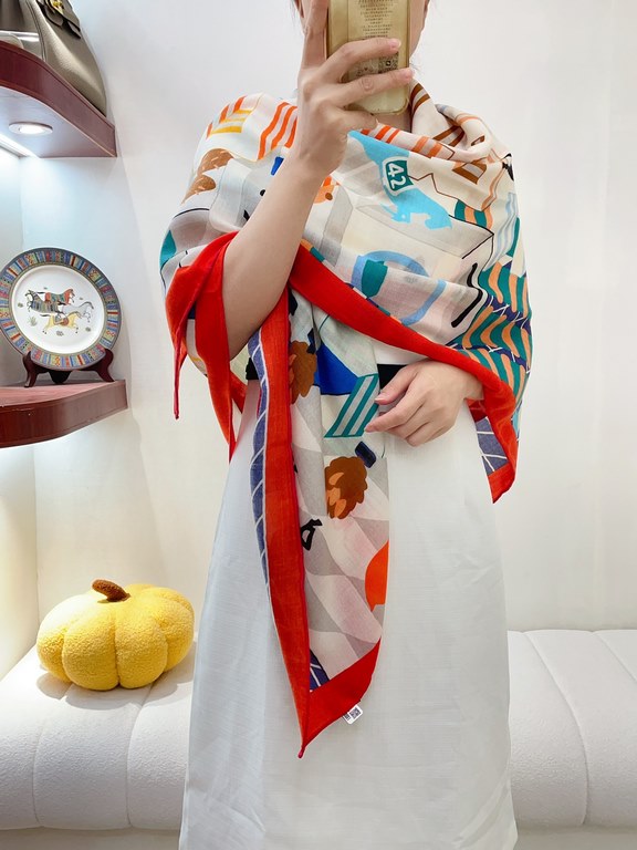 Price   Special counter synchronization Hermes home buy all say good-looking [Happy Valley 140]   Recommended   Top craft super value   Hermes counter explosion    cashmere square scarf   three-dimensional presentation o