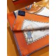 SHMS2272  Hermès [Stallions in Parade] 90cm silk square scarf draws its inspiration from catalog albums of equestrian paraphernalia published in the 19th century to create this image. The colorful objects hover around th