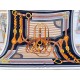 [Both sides of the same color] Extreme Hermes Hall of Fame Royal Recommended   best quality, beautiful fried Oh ~ [training collection square scarf] a total of three colors. High-end velvet square scarf   simple and fait