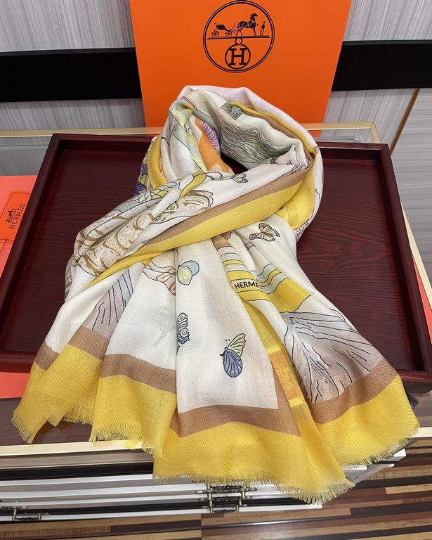 New   H home 2023 latest models   top design is too beautiful, truly awesome   [ring velvet long scarf]     physical genuinely beautiful   shawl with print      regardless of the design of the airbrush are very in place 