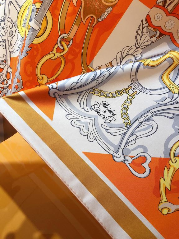 SHMS2321 ORIGINAL ORIGINAL HERMES [Reins and Fate] 90cm Silk Square Scarf  Have you ever heard of Clotho, Lachesis and AtroPos They are the three sisters of fate in Greek mythology, in charge of the thread of life, the d