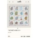 SHMS2316 Original HERMES [Stallion Prism] 90cm Silk Square Scarf  The designer depicted sixteen stallions on the square scarf, combining Hermès' cherished animals with a wide range of leisure activities, meticulously ren