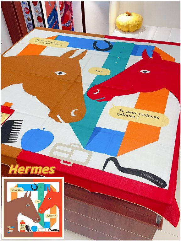 New    HERMES bought all say good-looking   Recommended  [Love Story 140] cashmere square scarf, the top craft super value   Hermes counter pop    three-dimensional rendering of the pattern pattern in kind grade is very 