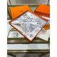 High-end customization   Buy all say good-looking   Recommended   [Fubo Cruise Reversible 90] Reversible Same Color Printed Silk Square Scarf, Top Craftsmanship Super Value   Hermes Counter Explosion    Three-dimensional