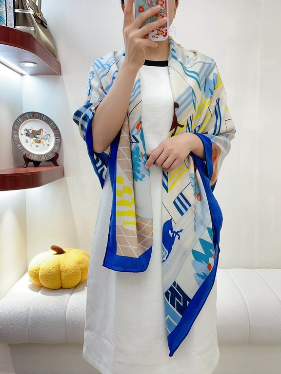 Price   Special counter synchronization Hermes home buy all say good-looking [Happy Valley 140]   Recommended   Top craft super value   Hermes counter explosion    cashmere square scarf   three-dimensional presentation o