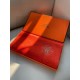 HERMFS [Hermes] Paris fashion show double-sided cashmere scarf! Using fine cashmere from the Mongolian plateau! The hand is full of fine velvet! The price is absolutely 100% affordable! Excellent embroidery craft! It's a