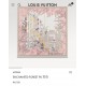 SLV2333   original single Lv counter on sale [Enchanted Forest box making history] 90cm silk square scarf, the square scarf back to Louis Vuitton's box making history, to tell a fascinating story of the brand lush foliag