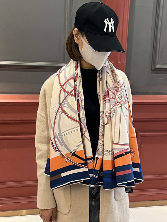 Price Cashmere new    Buy all say good-looking   Recommended  Double-sided the same color cashmere square scarf, top craftsmanship super value   Hermes counter models    three-dimensional presentation of the pattern patt