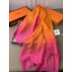 H home. [Gradient cashmere scarf] quality feel good to the end! 100% top pure cashmere! Really thin as a cicada-like high-tech products! Every detail is so exquisite! Absolutely screaming quality! The top design models o