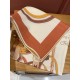 New models are said to look good Hermes silk cashmere square scarf, gorgeous bridle, 140  140cm, double-sided same color printing, high-end heavyweight silk cashmere fabric, front and back effects of the same, 70% cashme