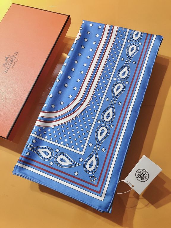 SHMS2160 Original Hermès [gorgeous bridle 】90cm silk square scarf, since Hugo Grygkar created this pattern in 1957, it has been constantly reinterpreted and reborn from it. This iconic Hermès design can be transformed in