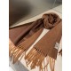 Price.  [Hermes double long scarf]    high cutting-edge products    water wave pattern absolutely screaming quality   LOGO embroidered label low-key luxury connotation, this scarf is definitely a treat for yourself to se