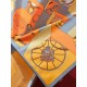 SHMS2326 ORIGINAL HERMES [JUMPING SPRINGS] 90cm Silk Square Scarf  This is a bold interpretation of the classic spring motif, with all the decorative details of the carriage - bees, Knights of the Grand Cross of the Legi